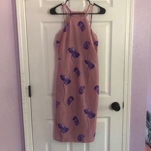 ASOS Poppy Print Pencil Dress